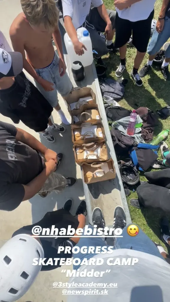 Instagram story od @marek_hlinican